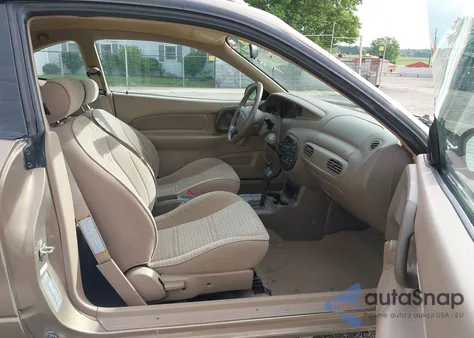 1998 Ford Escort Zx2/Sport из США, поврежденный, VIN 3FAKP1132WR262085